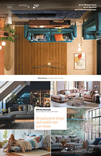 Thumbnail DFS Furniture Annual Report 2022