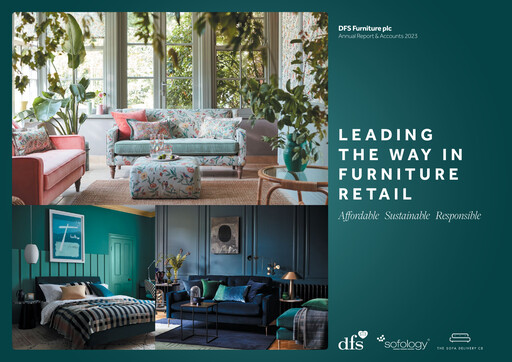 Thumbnail DFS Furniture Annual Report 2023