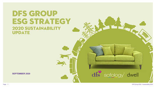 Miniature DFS Furniture Rapport ESG 2020