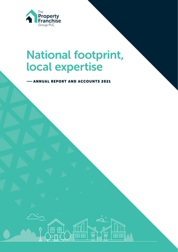 Thumbnail The Property Franchise Group Annual Report 2021