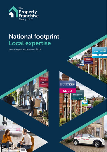 Thumbnail The Property Franchise Group Annual Report 2023
