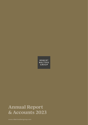 Thumbnail Robert Walters Annual Report 2023