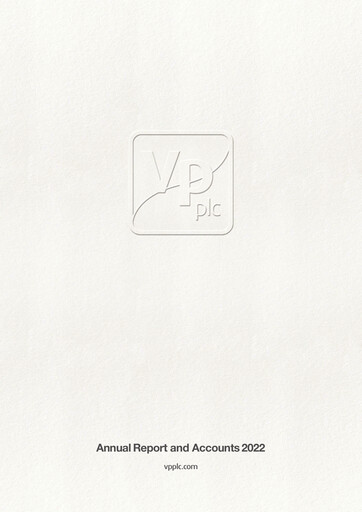 Thumbnail Vp plc Annual Report 2022