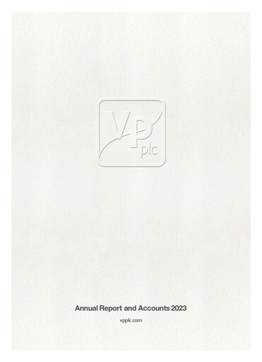 Thumbnail Vp plc Annual Report 2023