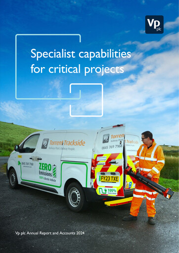 Thumbnail Vp plc Annual Report 2024