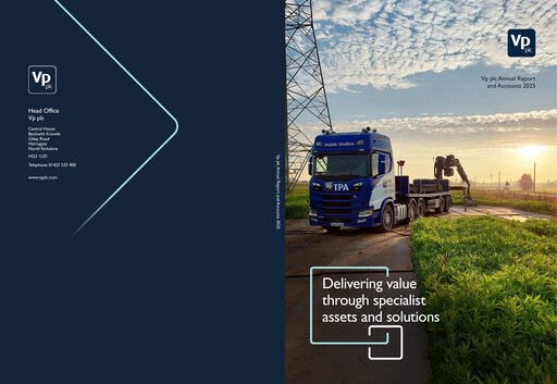 Thumbnail Vp plc Annual Report 2025
