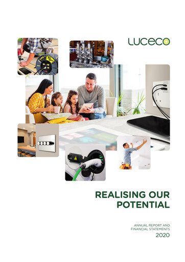 Vorschaubild Luceco plc Jahresbericht 2020