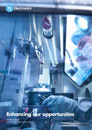 Thumbnail TT Electronics Annual Report 2015