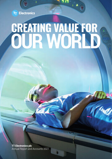 Thumbnail TT Electronics Annual Report 2021