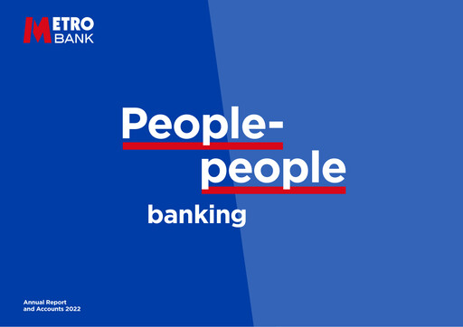 Thumbnail Metro Bank Holdings Annual Report 2022