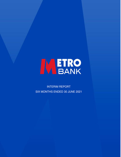 Thumbnail Metro Bank Holdings Half-year Report 2021-h1