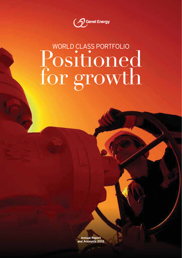 Vorschaubild Genel Energy Jahresbericht 2012
