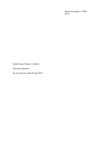 Thumbnail Genel Energy Half-year Report 2018-h1