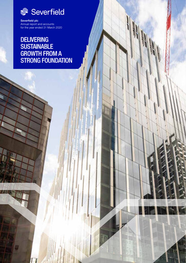 Vorschaubild Severfield Jahresbericht 2020
