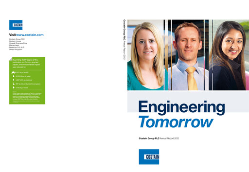 Thumbnail Costain Group Annual Report 2012