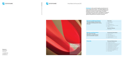 Thumbnail Zotefoams Annual Report 2010