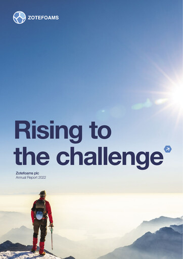 Thumbnail Zotefoams Annual Report 2022