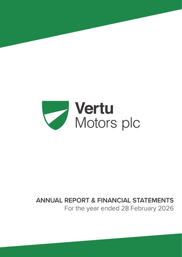 Vorschaubild Vertu Motors Jahresbericht fy2026