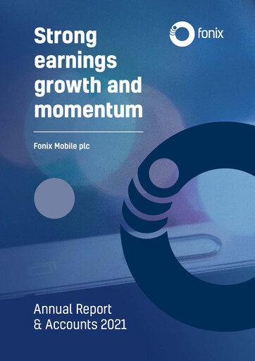 Thumbnail Fonix Mobile Annual Report 2021