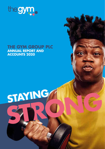 Thumbnail The Gym Group Annual Report 2020