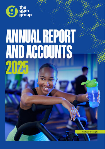 Miniature The Gym Group Rapport annuel 2025