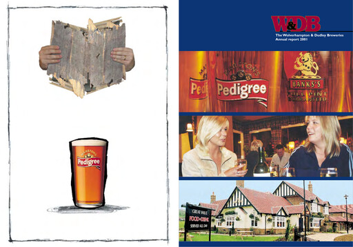 Thumbnail Marston's Annual Report 2001