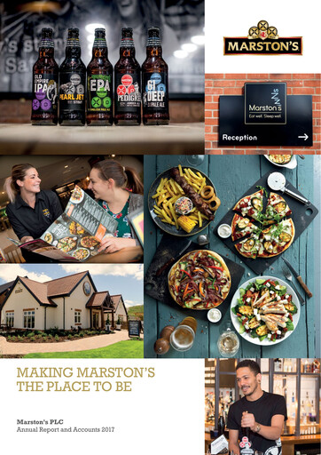 Thumbnail Marston's Annual Report 2017