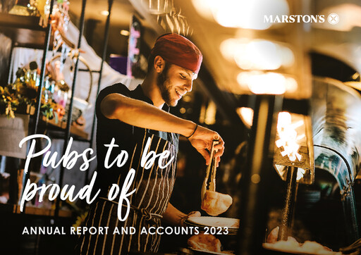 Thumbnail Marston's Annual Report 2023