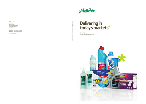 Miniature McBride Rapport annuel 2008