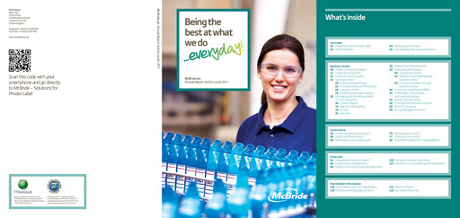 Miniature McBride Rapport annuel 2011