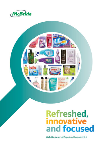 Miniature McBride Rapport annuel 2013