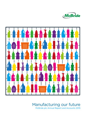Miniature McBride Rapport annuel 2015