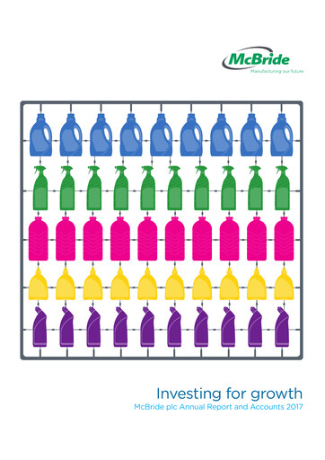 Miniature McBride Rapport annuel 2017
