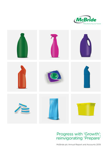 Miniature McBride Rapport annuel 2019