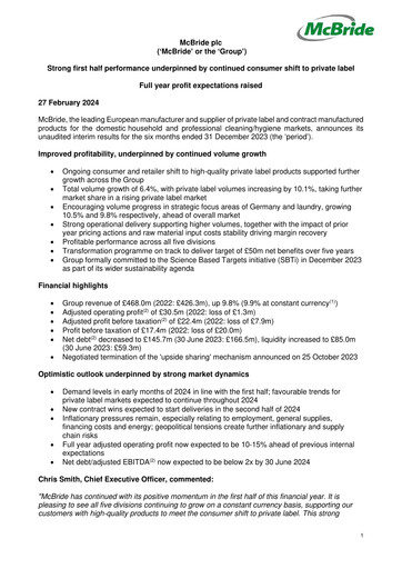 Thumbnail McBride Half-year Report 2024-h1