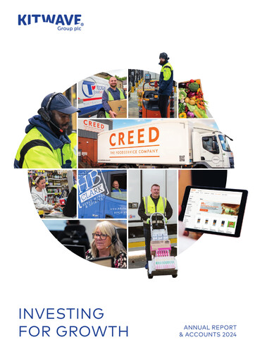 Thumbnail Kitwave Group Annual Report 2024