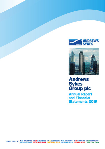 Thumbnail Andrews Sykes Group Annual Report 2019