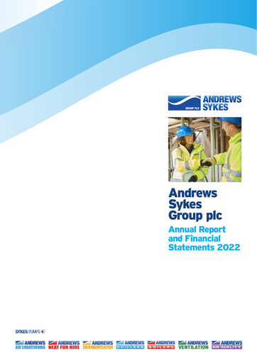 Thumbnail Andrews Sykes Group Annual Report 2022