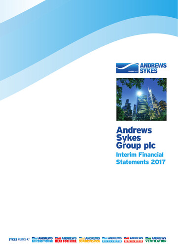 Thumbnail Andrews Sykes Group Half-year Report 2017-h1