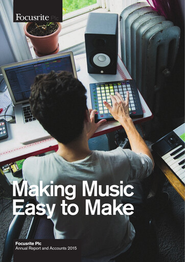 Vorschaubild Focusrite Jahresbericht 2015