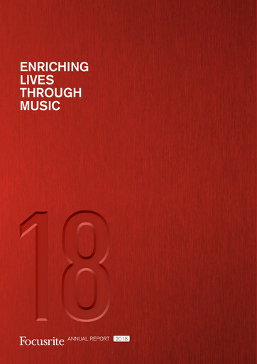 Vorschaubild Focusrite Jahresbericht 2018