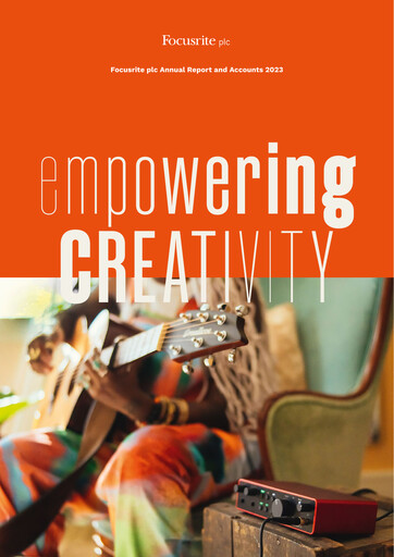 Vorschaubild Focusrite Jahresbericht 2023