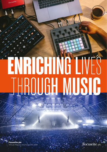 Vorschaubild Focusrite Jahresbericht 2024