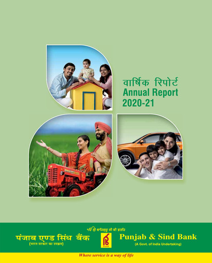 Thumbnail Punjab & Sind Bank Annual Report 2020-2021