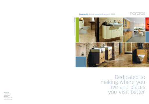 Thumbnail Norcros Annual Report 2010