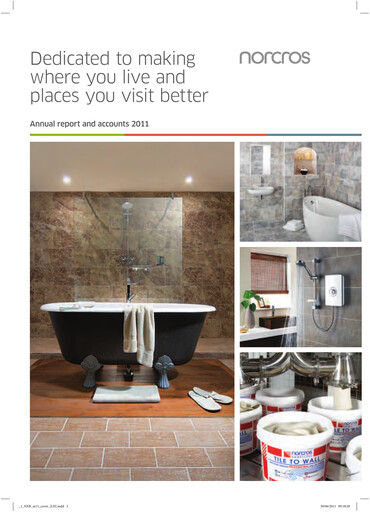 Thumbnail Norcros Annual Report 2011