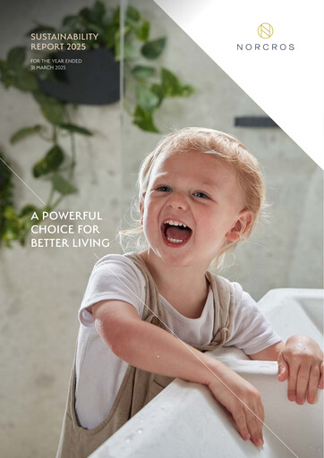 Thumbnail Norcros Sustainability Report 2025