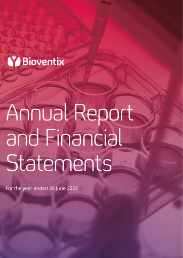 Thumbnail Bioventix Annual Report fy2022