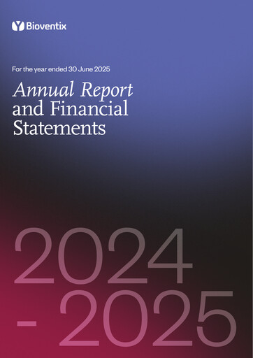 Miniature Bioventix Rapport annuel fy2025