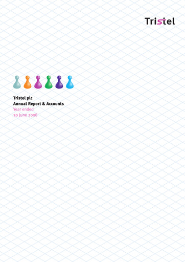 Thumbnail Tristel Annual Report fy2008